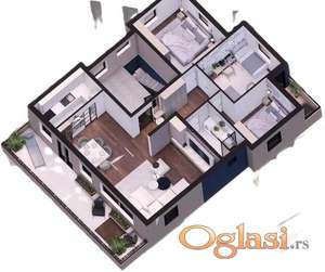 PENTHAUS U VETERNIKU 95M2 + GRATIS TERASA OD 17M2